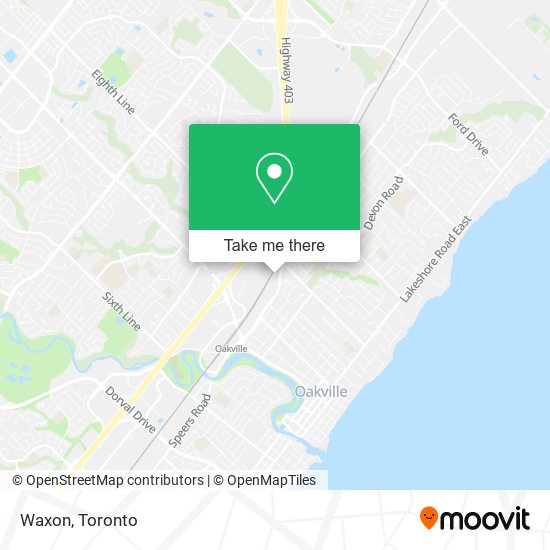 Waxon map