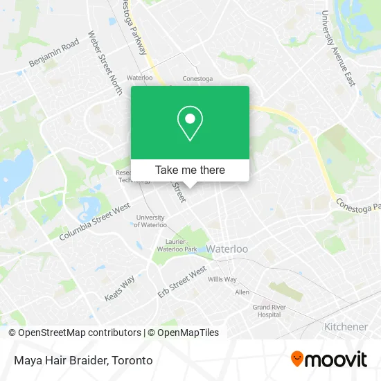 Maya Hair Braider map