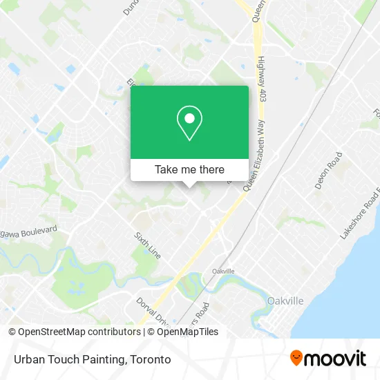 Urban Touch Painting map