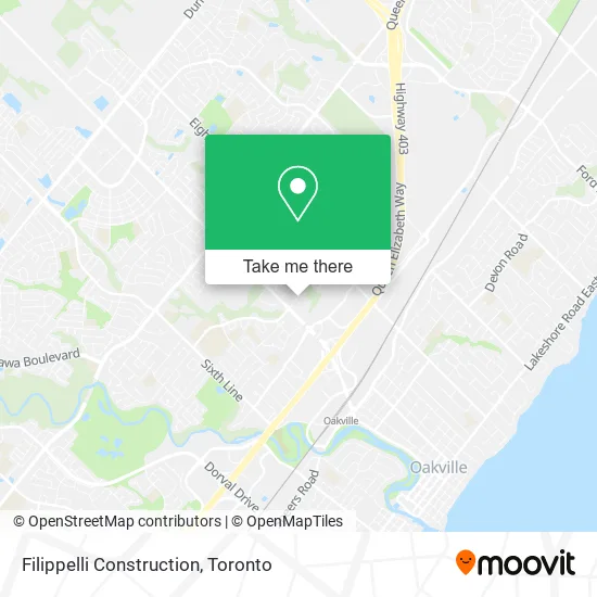 Filippelli Construction map