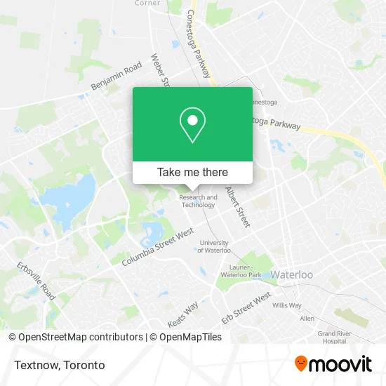 Textnow map