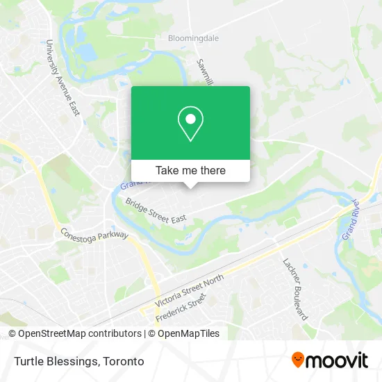 Turtle Blessings map