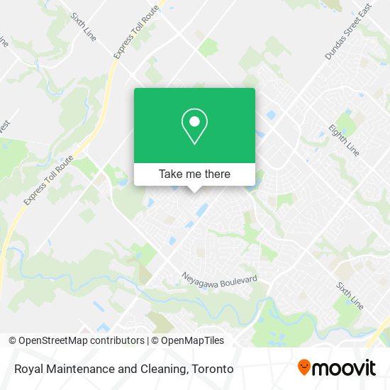 Royal Maintenance and Cleaning map