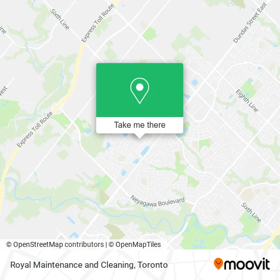 Royal Maintenance and Cleaning map