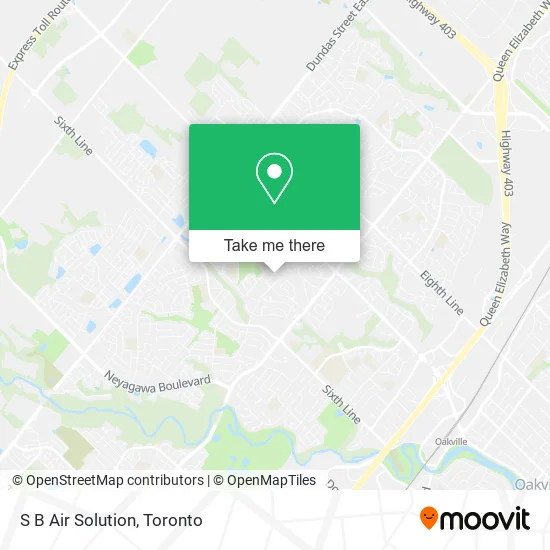 S B Air Solution map