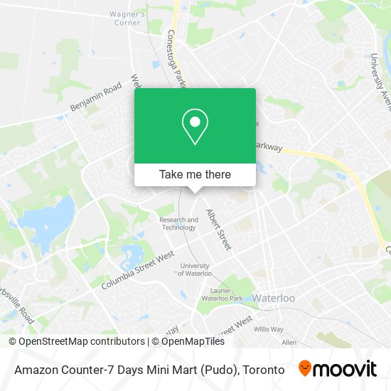 Amazon Counter-7 Days Mini Mart (Pudo) map