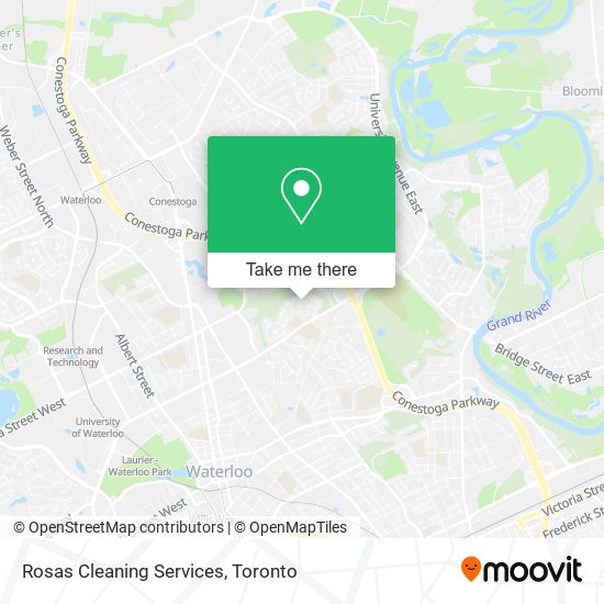 Rosas Cleaning Services map