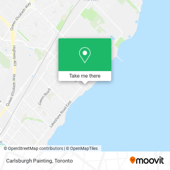 Carlsburgh Painting map