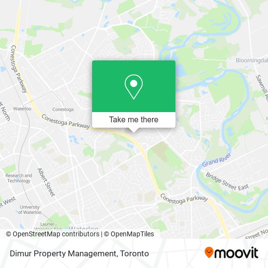 Dimur Property Management map