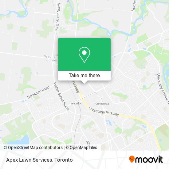 Apex Lawn Services map
