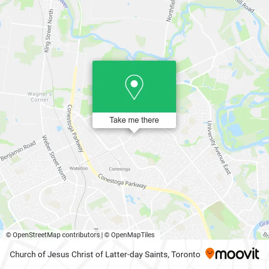 Church of Jesus Christ of Latter-day Saints map