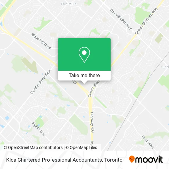Klca Chartered Professional Accountants map