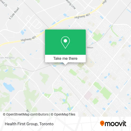Health First Group map