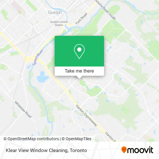 Klear View Window Cleaning map