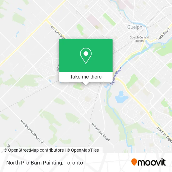North Pro Barn Painting map