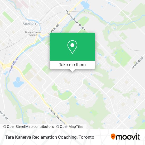 Tara Kanerva Reclamation Coaching map