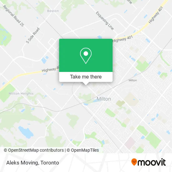 Aleks Moving map