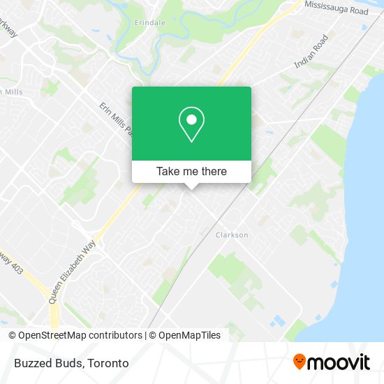 Buzzed Buds map