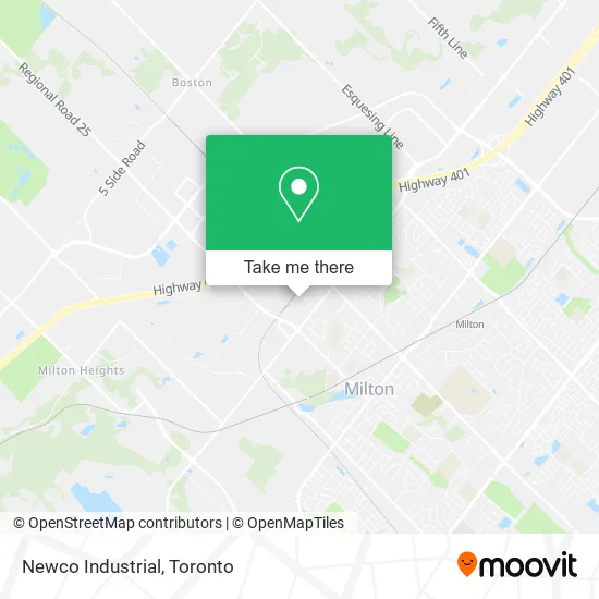Newco Industrial map