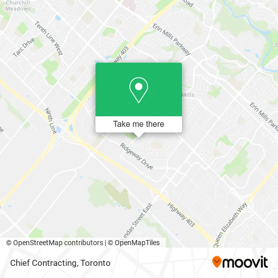 Chief Contracting map