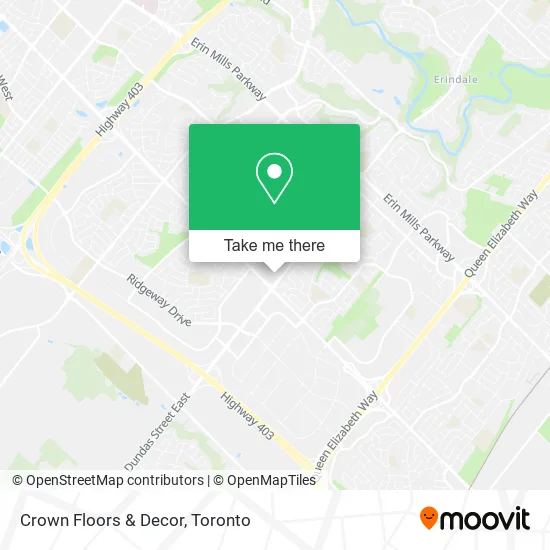 Crown Floors & Decor map