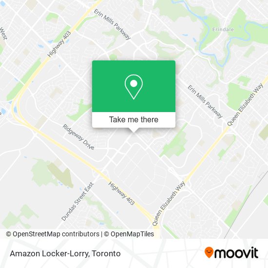 Amazon Locker-Lorry map