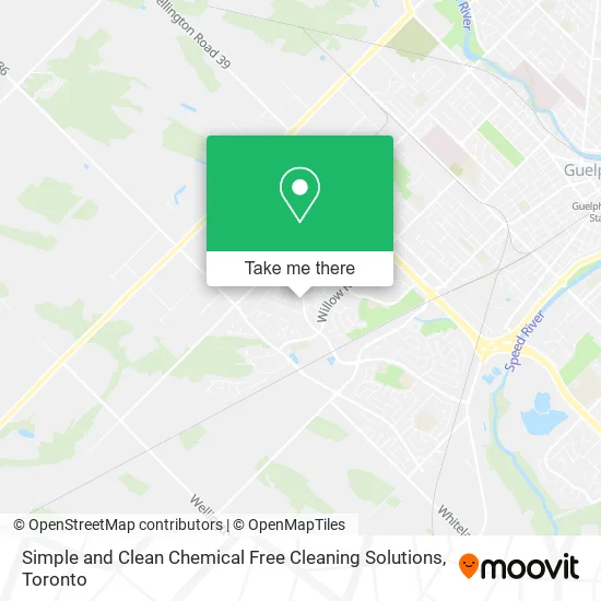 Simple and Clean Chemical Free Cleaning Solutions map
