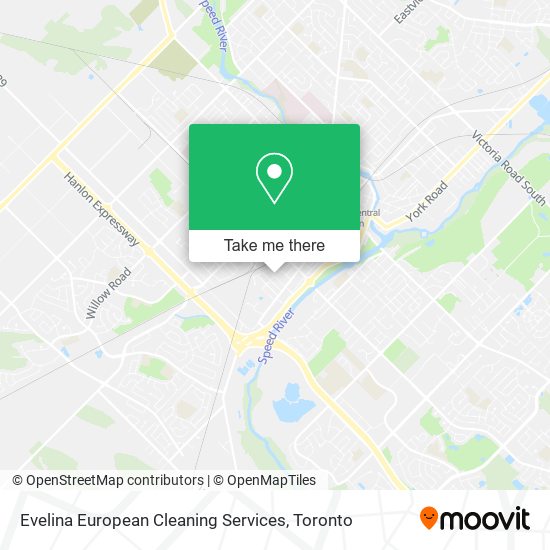 Evelina European Cleaning Services map