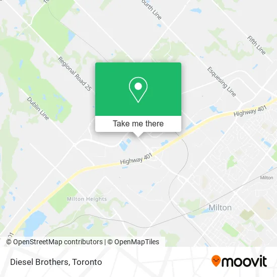 Diesel Brothers map