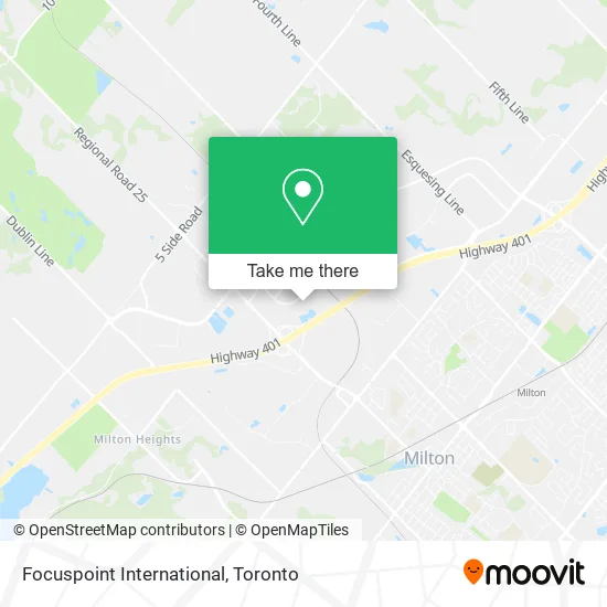 Focuspoint International map