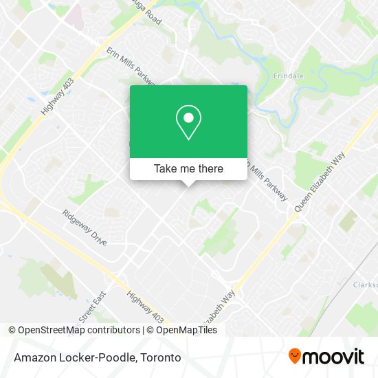 Amazon Locker-Poodle map