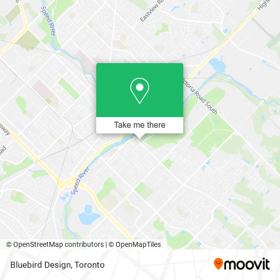 Bluebird Design map