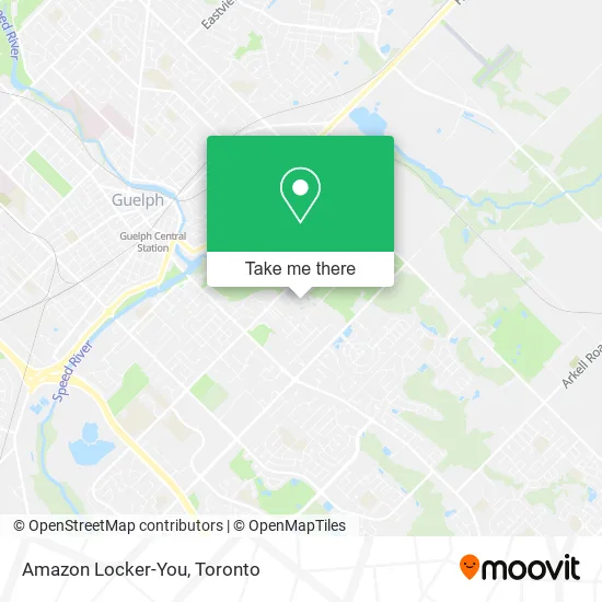 Amazon Locker-You map