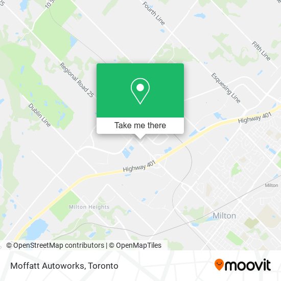 Moffatt Autoworks map