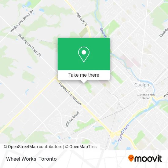 Wheel Works map