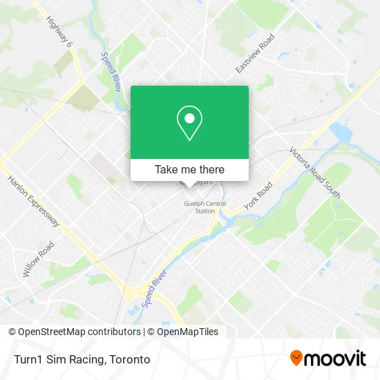 Turn1 Sim Racing map