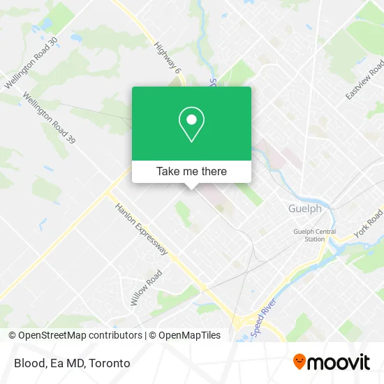 Blood, Ea MD map