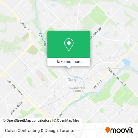 Colvin Contracting & Design map