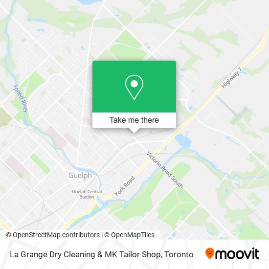 La Grange Dry Cleaning & MK Tailor Shop map