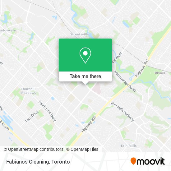 Fabianos Cleaning map