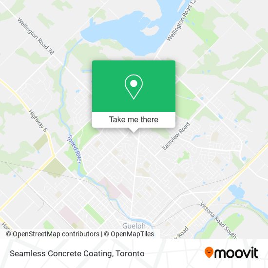 Seamless Concrete Coating map
