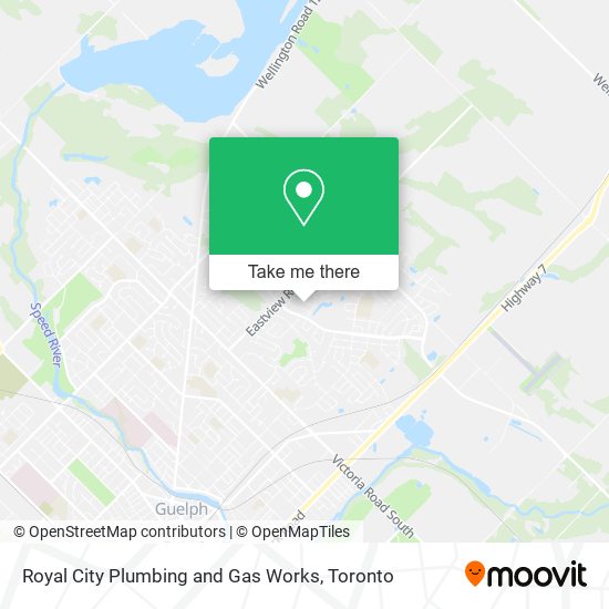 Royal City Plumbing and Gas Works map