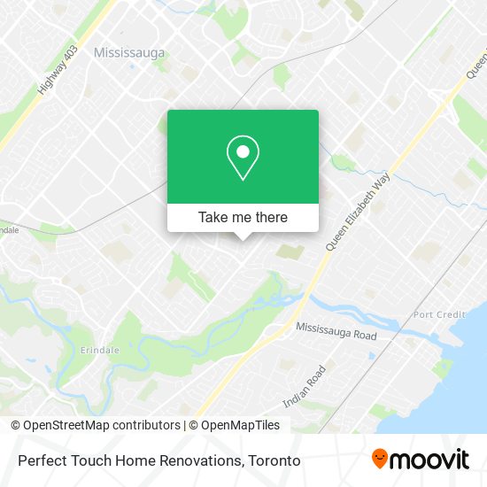 Perfect Touch Home Renovations map