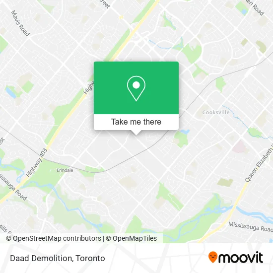 Daad Demolition map