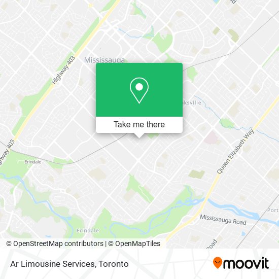 Ar Limousine Services map