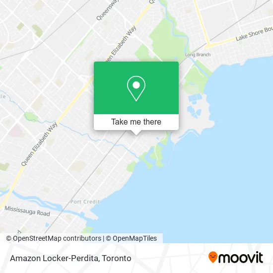 Amazon Locker-Perdita map
