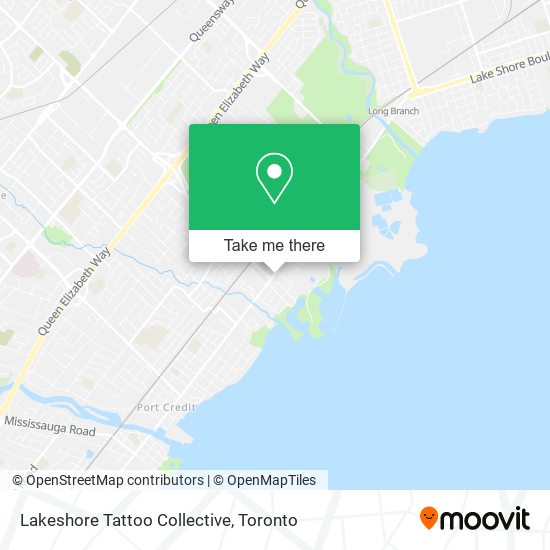 Lakeshore Tattoo Collective map