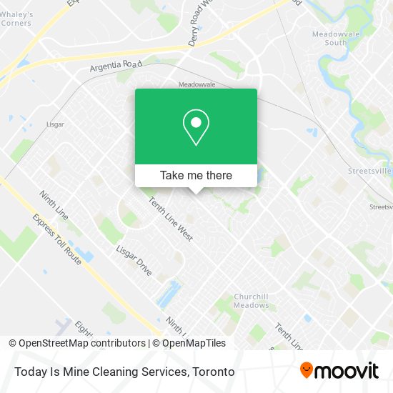 Today Is Mine Cleaning Services map