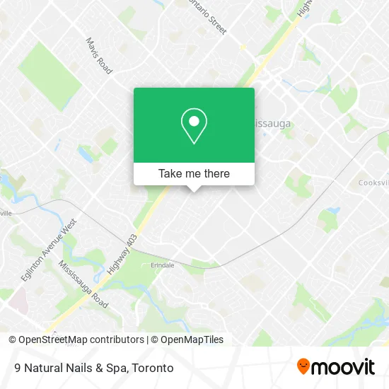 9 Natural Nails & Spa map