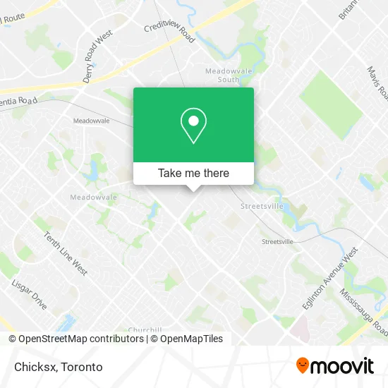 Chicksx map